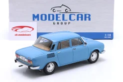 Skoda 110 LS Baujahr 1969 hellblau 1:18 ModelCar Group