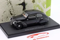 Skoda Rapid OHV Prototyp Baujahr 1938 schwarz 1:43 AutoCult