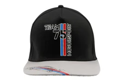 Snap Cap Flat Brim Team75 Motorsport schwarz / grau