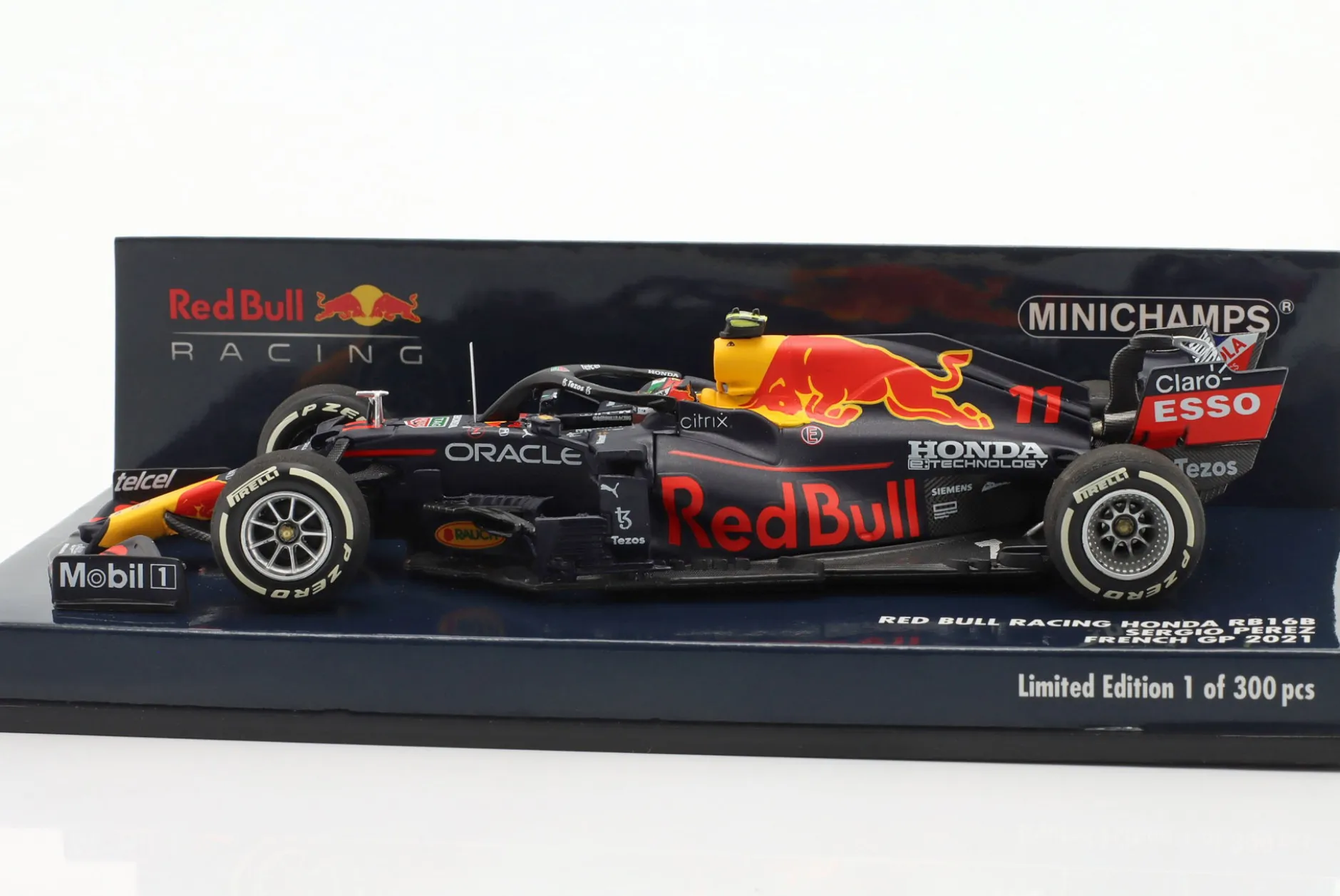 S. Perez Red Bull Racing RB16B #11 3rd Frankreich GP Formel 1 2021 1:43 Minichamps