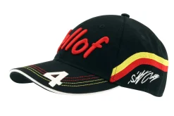 Stefan Bellof Cap ''Helm'' Classic Line schwarz / rot / gelb