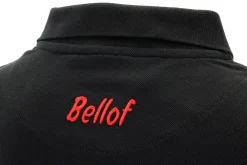 Stefan Bellof Polo-Shirt ''Helm'' Classic Line schwarz