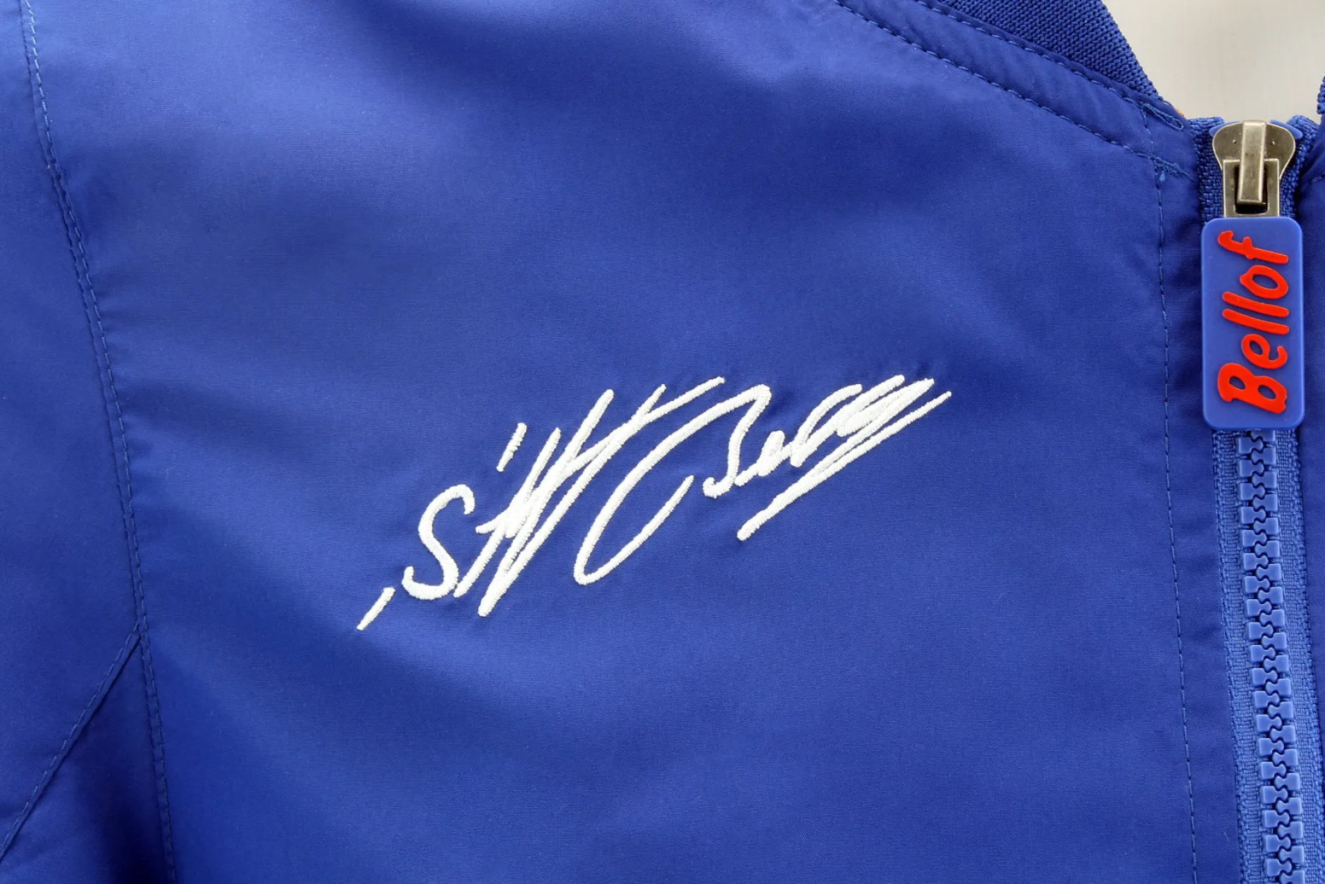 Stefan Bellof Racing Blouson Jacke blau