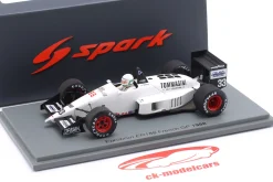 Stefano Modena EuroBrun ER188 #33 Frankreich GP Formel 1 1988 1:43 Spark