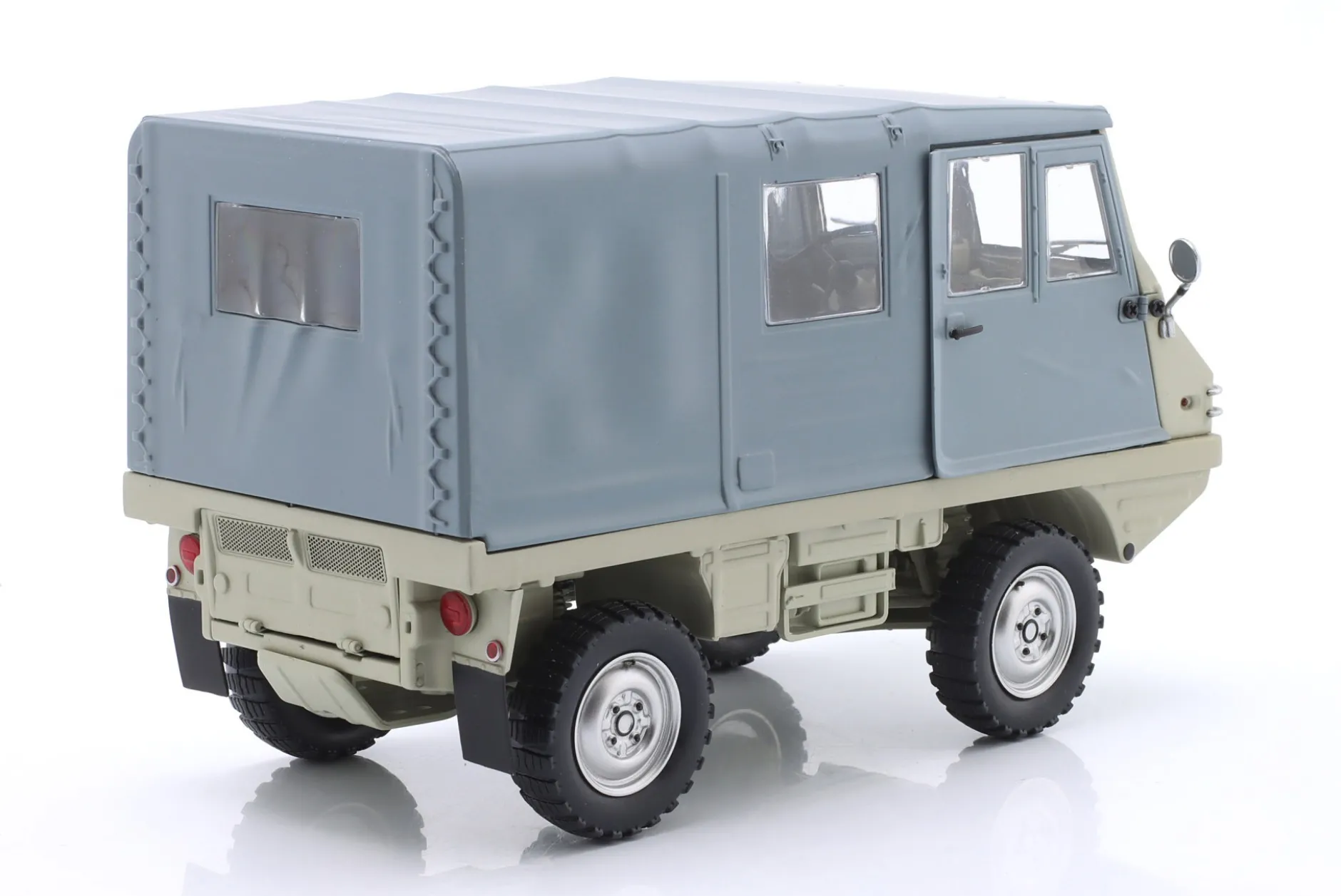 Steyr-Puch Haflinger 4x4 beige / grau 1:18 Schuco
