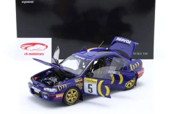 Subaru Impreza 555 #5 Sieger Rallye Monte Carlo 1995 Sainz, Moya 1:18 Kyosho