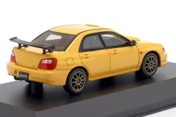 Subaru Impreza S202 STi Baujahr 2002 gelb 1:43 Kyosho