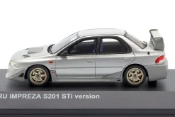 Subaru Impreza S201 STi Baujahr 2007 silber 1:43 Kyosho