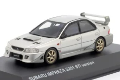 Subaru Impreza S201 STi Baujahr 2007 silber 1:43 Kyosho