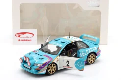 Subaru Impreza S5 WRC99 #2 Ypres Rallye 1998 de Mevius, Fortin 1:18 Solido