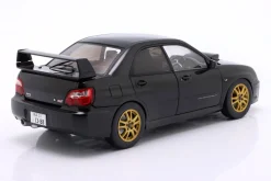 Subaru Impreza WRX STI Baujahr 2004 perlschwarz 1:18 Solido