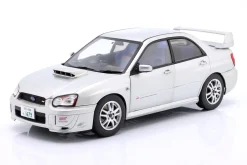 Subaru Impreza WRX STI Baujahr 2004 silber metallic 1:18 Solido