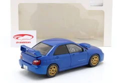 Subaru Impreza WRX STI Baujahr 2003 sonic blau 1:18 Solido