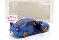 Subaru Impreza WRX STI Baujahr 2003 sonic blau 1:18 Solido