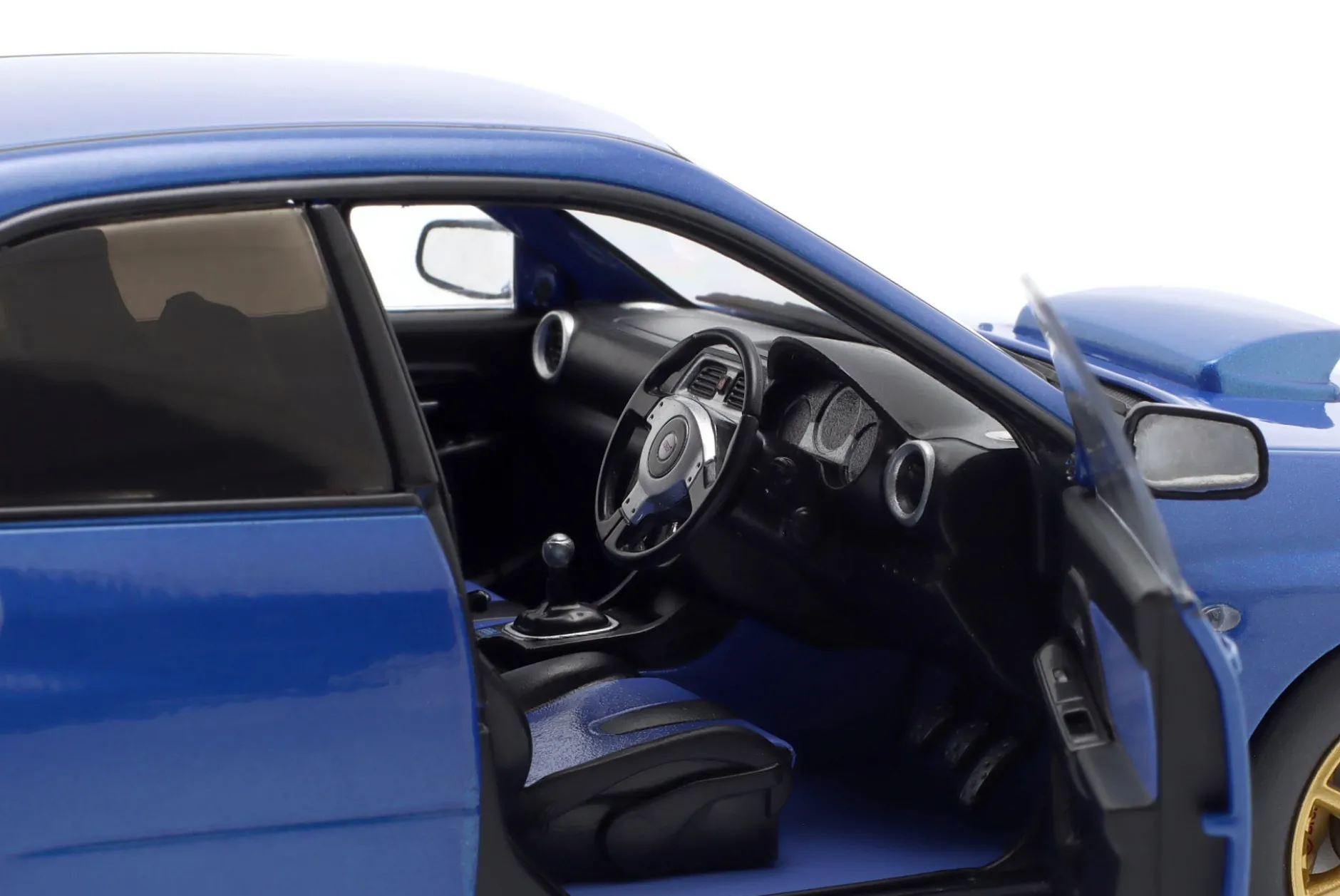Subaru Impreza WRX STI Baujahr 2003 sonic blau 1:18 Solido