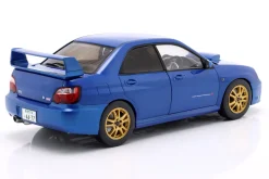 Subaru Impreza WRX STI Baujahr 2003 sonic blau 1:18 Solido