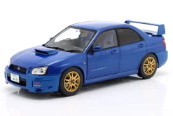 Subaru Impreza WRX STI Baujahr 2003 sonic blau 1:18 Solido