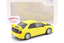 Subaru Impreza WRX STI Baujahr 2003 gelb / schwarz 1:18 Solido