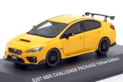 Subaru S207 NBR Challenge Pack Baujahr 2015 gelb 1:43 Kyosho
