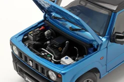 Suzuki Jimny (JB64) RHD Baujahr 2018 blau metallic / schwarz 1:18 AUTOart