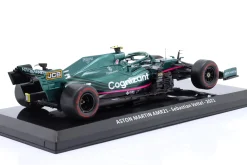 S. Vettel Aston Martin AMR21 #5 2nd Aserbaidschan GP Formel 1 2021 1:24 Premium Collectibles