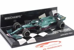 S. Vettel Aston Martin AMR21 #5 5th Monaco GP Formel 1 2021 1:43 Minichamps