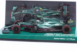 S. Vettel Aston Martin AMR21 #5 5th Monaco GP Formel 1 2021 1:43 Minichamps