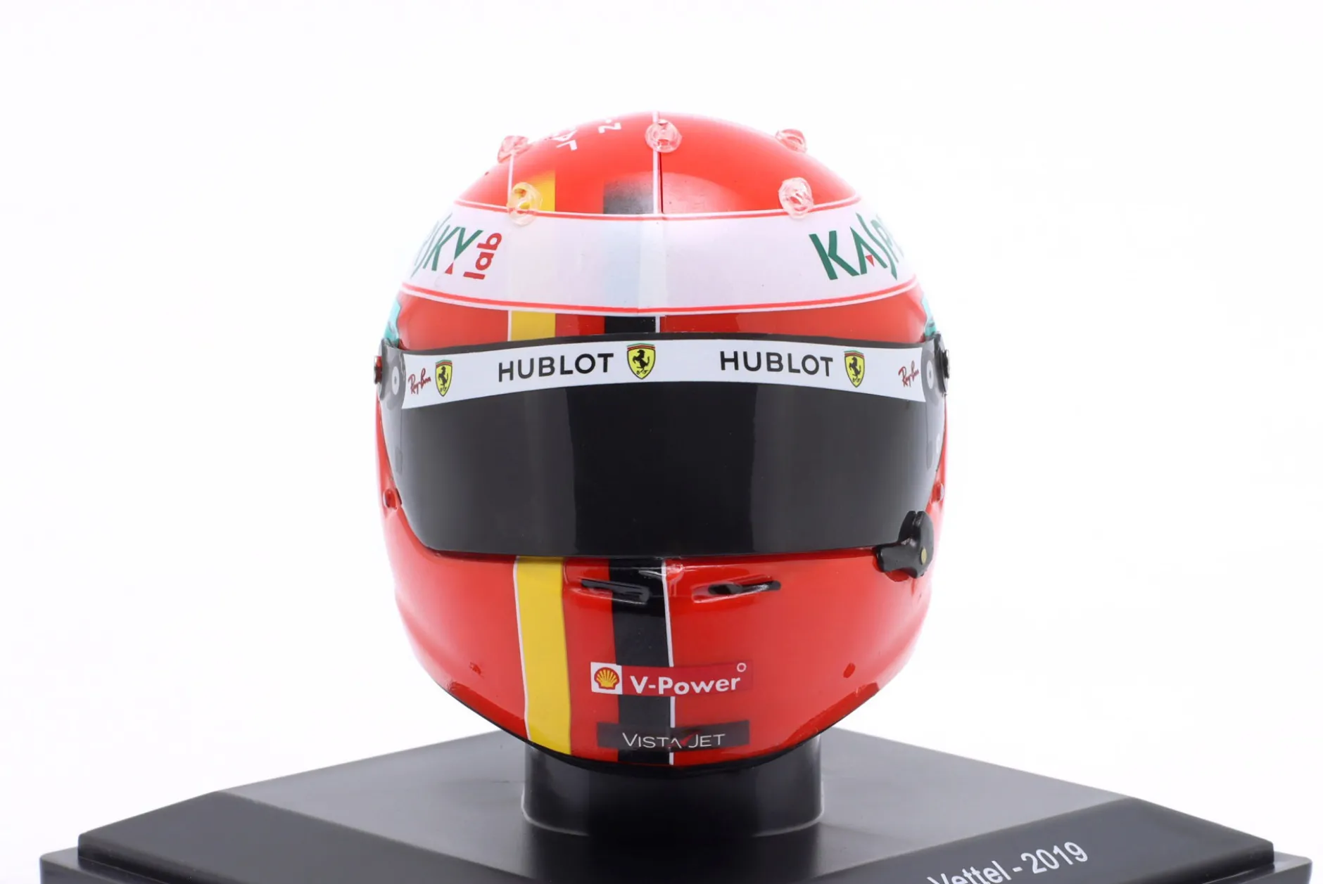 S. Vettel Scuderia Ferrari #5 Monaco GP Formel 1 2019 Helm 1:5 Spark Editions