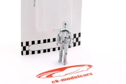Terminator 2 t-1000 Figur in silber 1:43 Cartrix