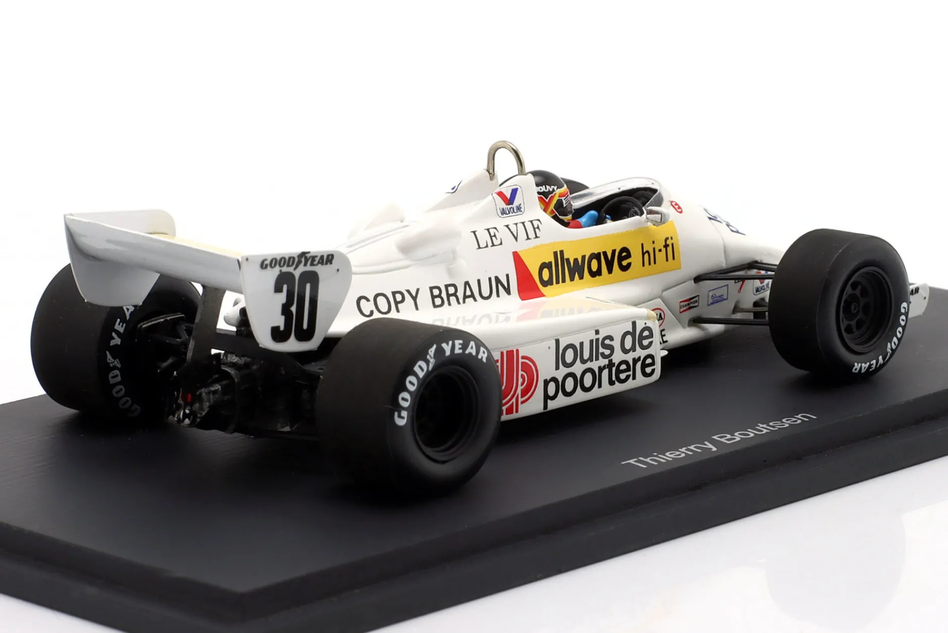 Thierry Boutsen Arrows A6 #30 Niederlande GP Formel 1 1983 1:43 Spark