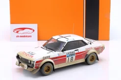 Toyota Celica 2000 GT (RA21) #18 RAC Rallye 1977 Dirty Version Therier, Vial 1:18 Ixo