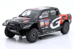 Toyota GR DKR Hilux Evo #209 7th Rallye Dakar 2024 de Villiers, Murphy 1:18 Ixo