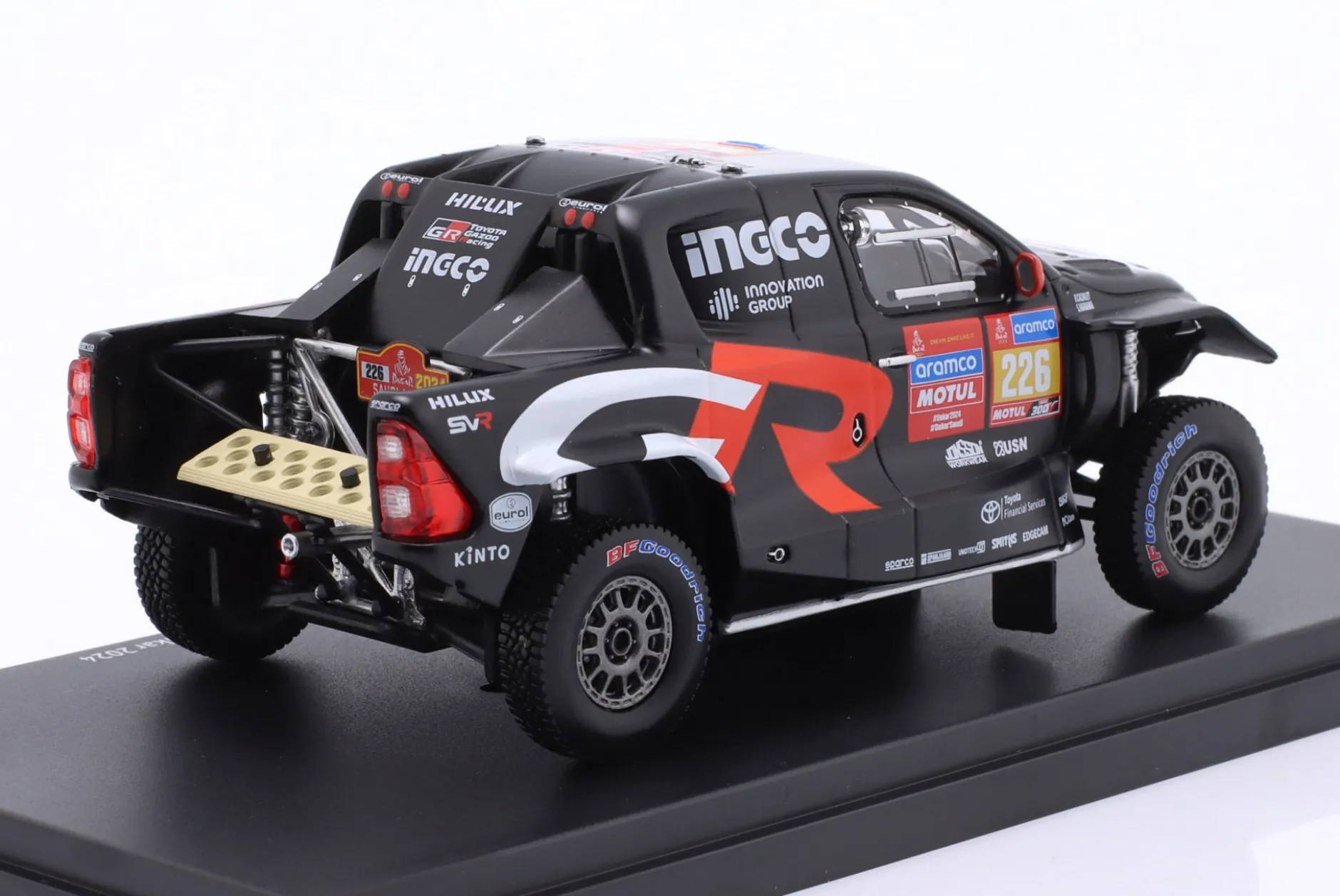Toyota GR DKR Hilux EVO T1U #226 Rallye Dakar 2024 Variawa, Cazalet 1:43 Ixo