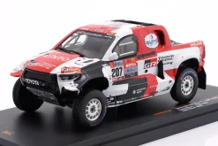 Toyota GR DKR Hilux #207 5th Rallye Dakar 2022 de Villiers, Murphy 1:43 Ixo