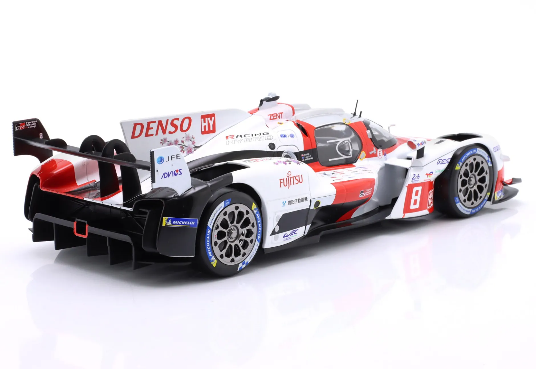 Toyota GR010 Hybrid #8 2nd 24h LeMans 2023 Toyota Gazoo Racing 1:18 Ixo