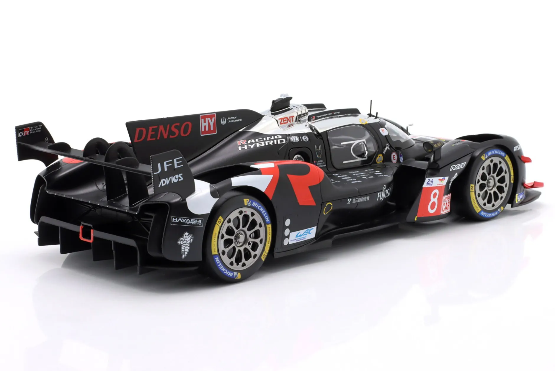Toyota GR010 Hybrid #8 5th 24h LeMans 2024 Toyota Gazoo Racing 1:18 Ixo