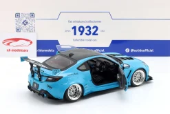 Toyota GR86 LBWK Body Kit 2024 babyblau 1:18 Solido