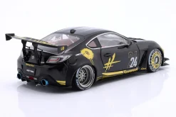 Toyota GR86 LBWK Body Kit 2024 schwarz / gold 1:18 Solido