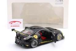 Toyota GR86 LBWK Body Kit 2024 schwarz / gold 1:18 Solido