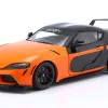 Toyota GR Supra Streetfighter Baujahr 2024 orange / schwarz 1:18 Solido