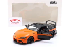 Toyota GR Supra Streetfighter Baujahr 2024 orange / schwarz 1:18 Solido