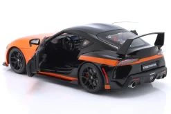 Toyota GR Supra Streetfighter Baujahr 2024 orange / schwarz 1:18 Solido