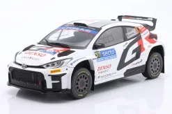 Toyota GR Yaris Rallye2 #37 Rallye Finnland 2024 Yamamoto, Salminen 1:18 Ixo