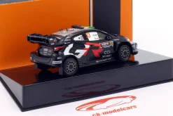 Toyota GR Yaris Rally1 #33 Sieger Rallye Kenia 2025 Evans, Martin 1:43 Ixo