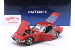 Toyota 2000GT Baujahr 1967 rot 1:18 AUTOart