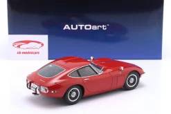 Toyota 2000GT Baujahr 1967 rot 1:18 AUTOart