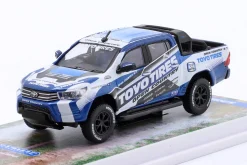 Toyota Hiace Widebody Toyo Tires blau mit Dekor 1:64 Tarmac Works