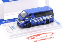 Toyota Hilux Pick-Up Toyo Tires blau / weiß / schwarz 1:64 Tarmac Works
