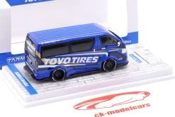 Toyota Hilux Pick-Up Toyo Tires blau / weiß / schwarz 1:64 Tarmac Works
