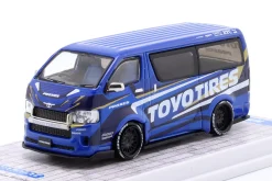 Toyota Hilux Pick-Up Toyo Tires blau / weiß / schwarz 1:64 Tarmac Works